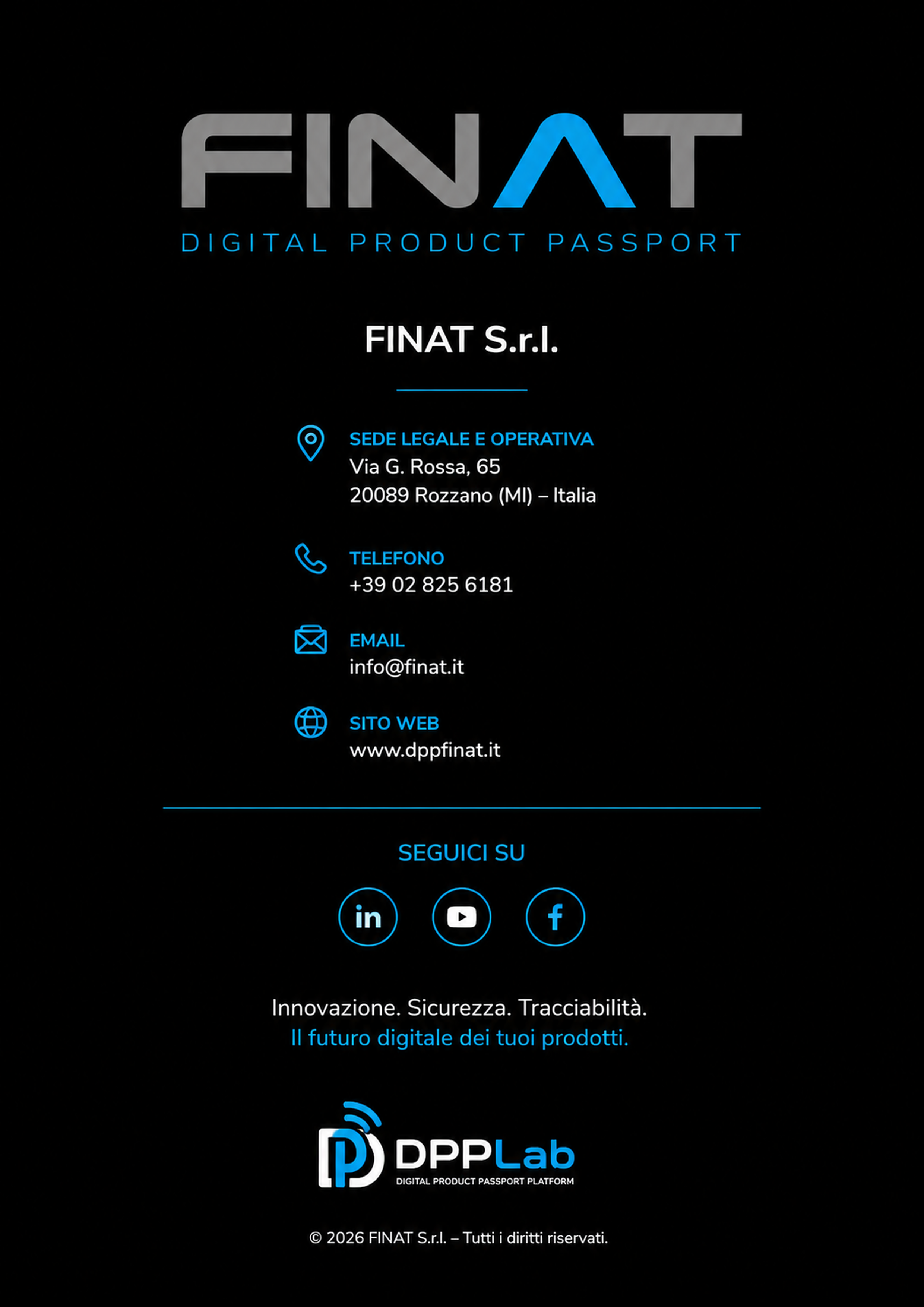 FINAT - contatti e DPPLab