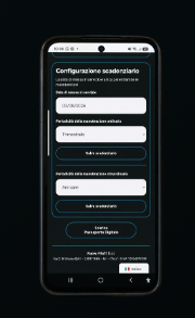 Scadenziario manutenzioni DPP FINAT